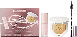 Fragrances, Perfumes, Cosmetics Set - Fenty Beauty Fly Glow Vault (eye/liner/0.55ml + primer/mini/15ml + highliter/8g)