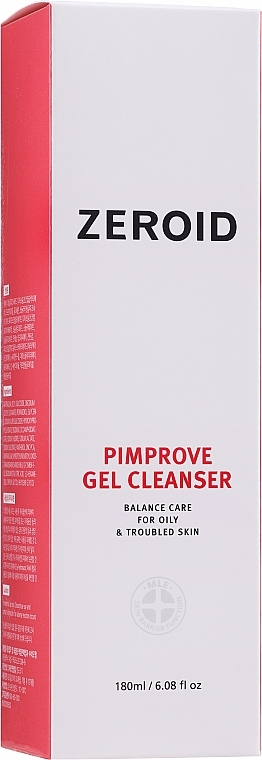 Cleansing Gel - Zeroid Pimprove Gel Cleanser — photo N3