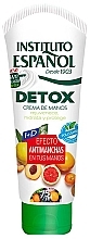 Fragrances, Perfumes, Cosmetics Hand Cream - Instituto Espanol Detox Hand Cream