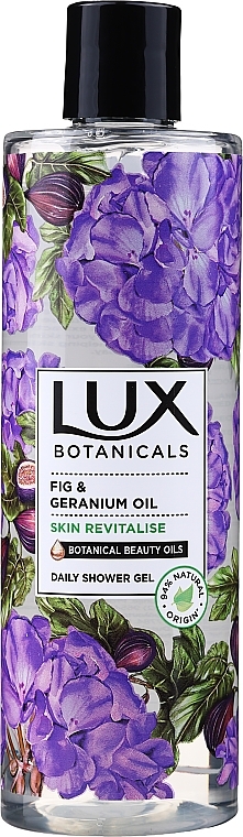 Shower Gel - Lux Botanicals Fig & Geranium Oil Daily Shower Gel — photo N3