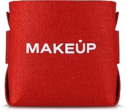 Makeup Organizer 'Beauty Basket', red - MAKEUP Desk Organizer Red — photo N1
