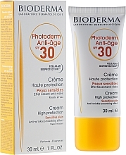 Fragrances, Perfumes, Cosmetics Anti-Age Sun Cream - Bioderma Photoderm Anti-Age SPF30 Cream