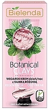 Fragrances, Perfumes, Cosmetics Pink Clay Face Cream - Bielenda Botanical Clays Vegan Day Night Cream Pink Clay