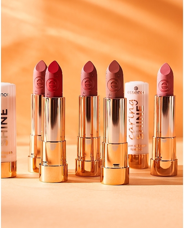 Lipstick - Essence Caring Shine Vegan Collagen Lipstick — photo N10