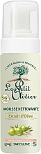 Fragrances, Perfumes, Cosmetics Face Cleansing Foam with Olive Oil - Le Petit Olivier Face Cares With Olive Oil