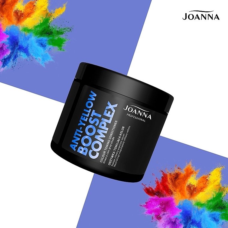 Repair Blonde & Silver Hair Conditioner - Joanna Professional Color Revitalizing Conditioner — photo N4