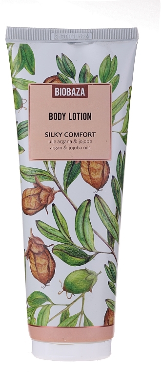 Argan & Jojoba Oil Body Lotion - Biobaza Silky Comfort Body Lotion — photo N1