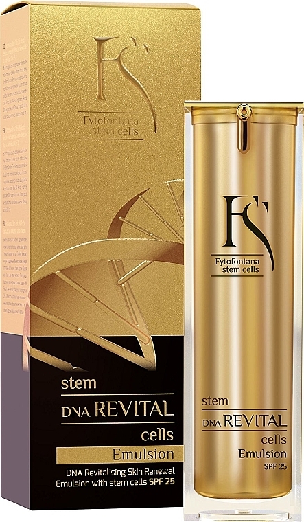 Anti-Aging Face Emulsion - Fytofontana Stem Cells DNA Revital Emulsion SPF25 — photo N1