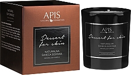 Fragrances, Perfumes, Cosmetics Natural Soy Candle - APIS Professional Dessert For Skin Candle