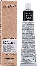 Permanent Lightening Cream Color - Alter Ego Be Blonde Pure Diamond Lift — photo N2