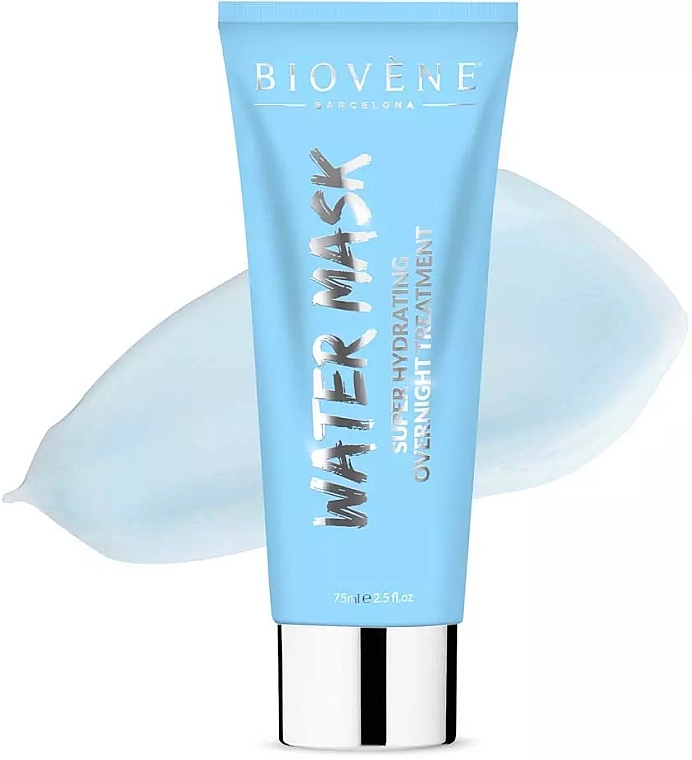 Super Moisturizing Night Face Mask - Biovene Water Mask Super Hydrating Overnight Treatment — photo N1