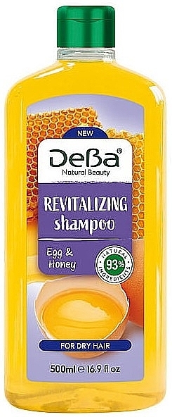 Revitalizing Egg & Honey Shampoo for Dry Hair - DeBa Revitalizing Shampoo — photo N2