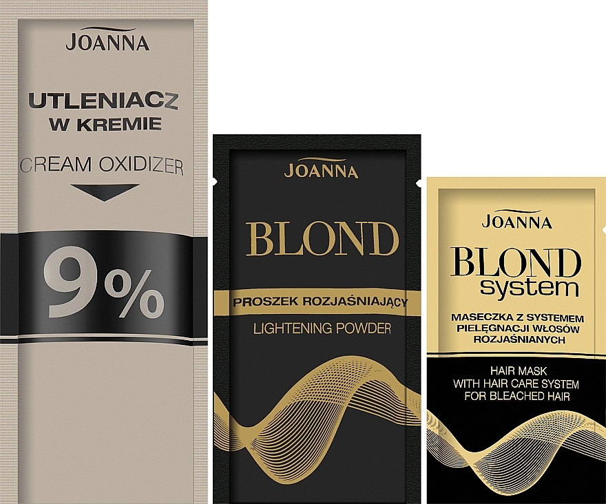 Hair Lightener - Joanna Multi Blond Platinum 9 Tones — photo N2