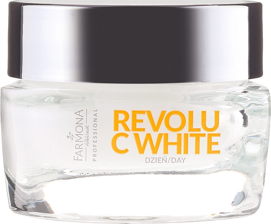 Regenerating Face Cream - Farmona Revolu C White Blemish Reducing Cream SPF30 — photo N2