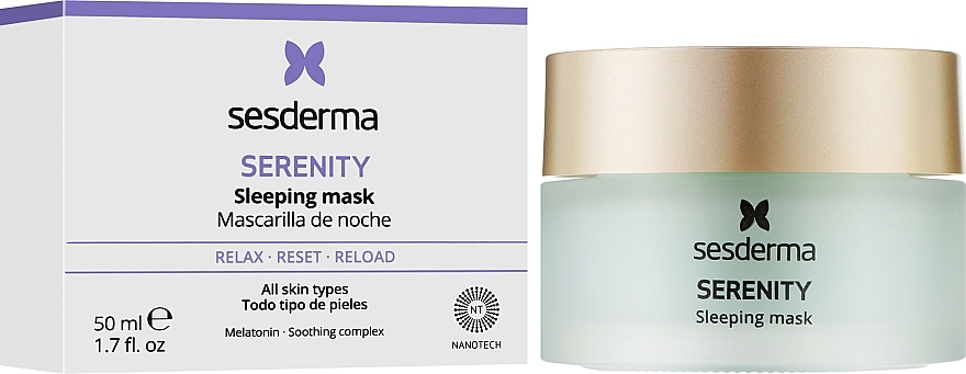 Night Face Mask - Sesderma Serenity Sleeping Mask — photo N2