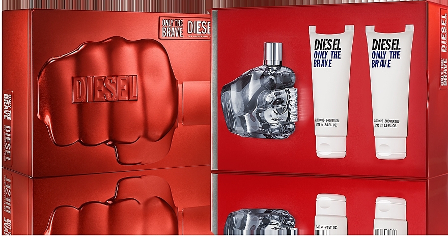 Diesel Only The Brave - Set (edt/125 ml + sh/g/2x75 ml) — photo N2