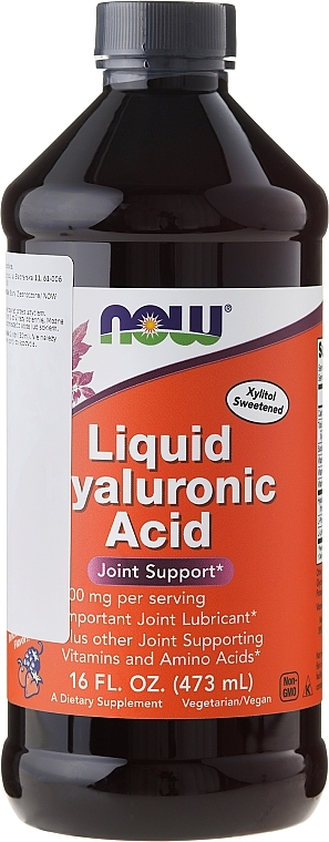 Liquid Hyaluronic Acid - Now Foods Liquid Hyaluronic Acid — photo N1