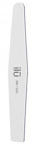 Nail File - Ilu White Diamond File Grid 180/240 — photo N1