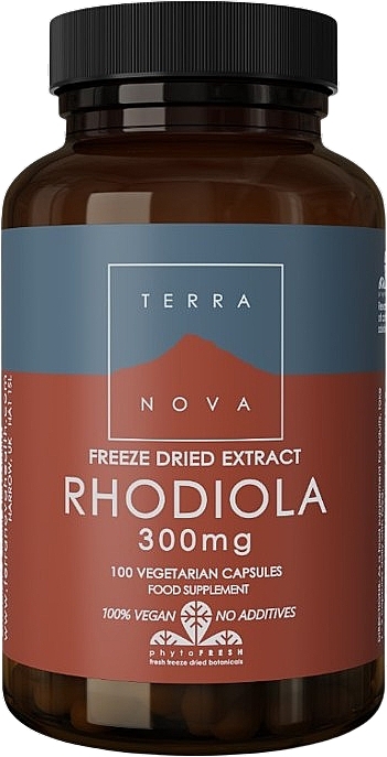 Anti-Stress Dietary Supplement  - Terranova Rhodiola 300mg — photo N2