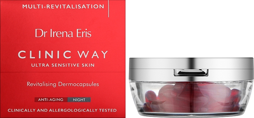 Face Concentrate in Capsules - Dr Irena Eris Clinic Way Revitalizing Dermocapsules — photo N8