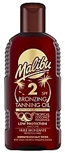 Fragrances, Perfumes, Cosmetics Bronzing Tanning Body Oil - Malibu Bronzing Tanning Oil SPF 2