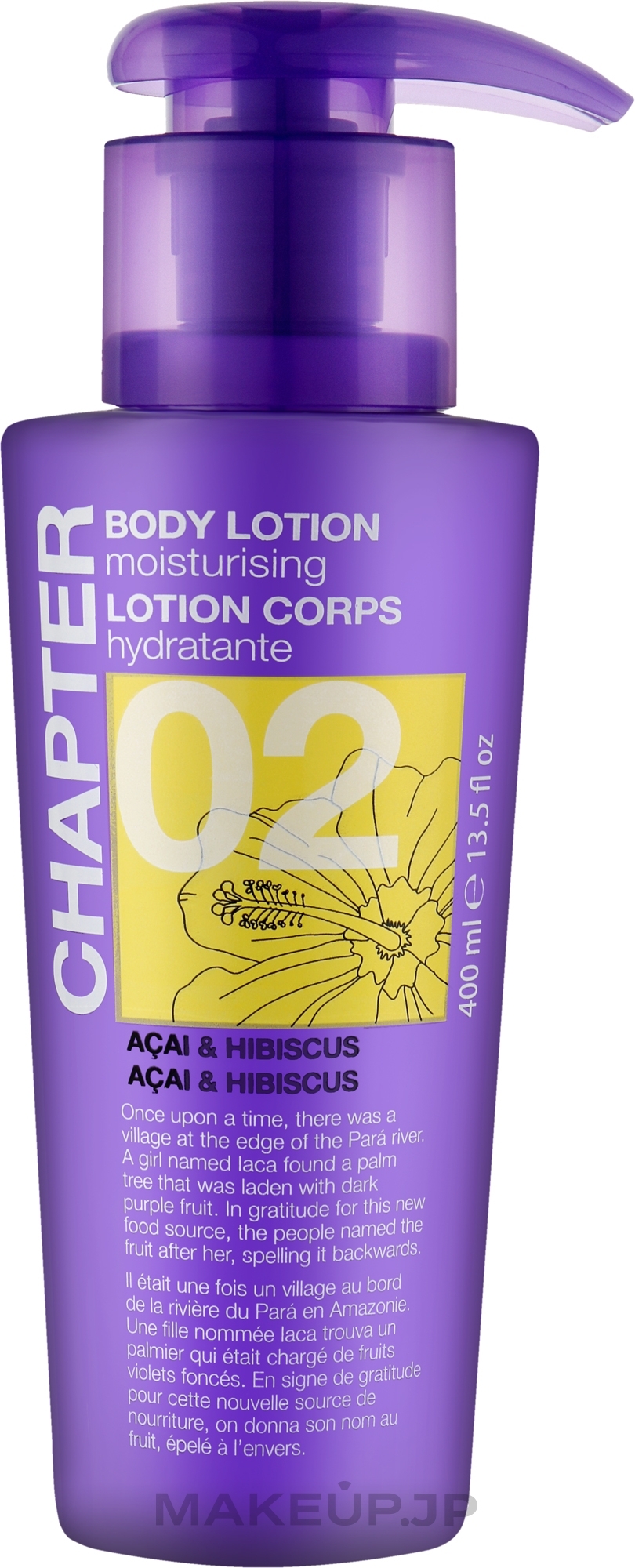 Acai & Hibiscus Body Lotion - Mades Cosmetics Chapter 02 Acai & Hibiscus Body Lotion — photo 400 ml