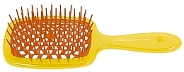 Vented Hair Brush, yellow-orange - Janeke Superbrush Yellow/Orange — photo N2