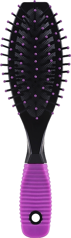 Hair Brush, purple - Inter-Vion Beauty Expert — photo N1