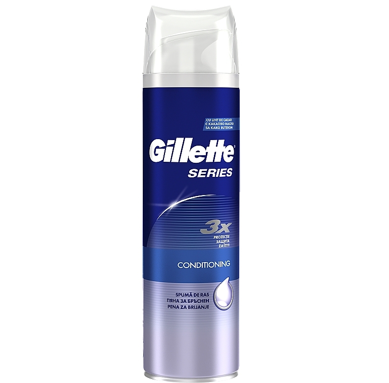 Shaving Foam "Nourishing and Toning" - Gillette Series Conditioning Shave Foam for Men — photo N2