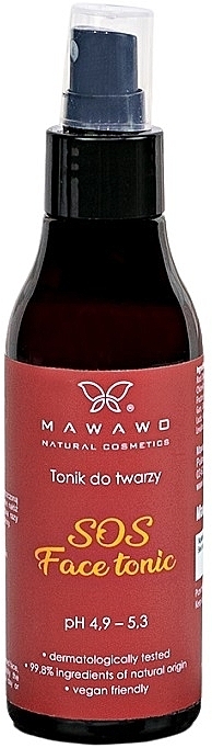 Face Toner - Mawawo SOS Face Tonic — photo N1