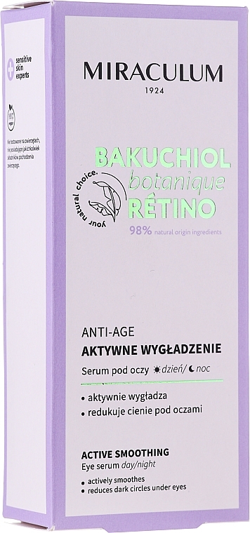 Eye Zone Serum - Miraculum Bakuchiol Botanique Retino Anti-Age Serum — photo N5