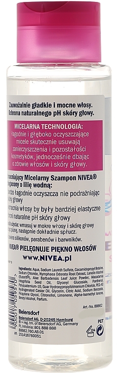 Micellar Shampoo - Nivea Micellar Strengthening Shampoo — photo N7