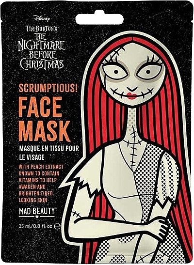 Face Mask - Mad Beauty Nightmare Before Christmas Sally Face Mask — photo N1