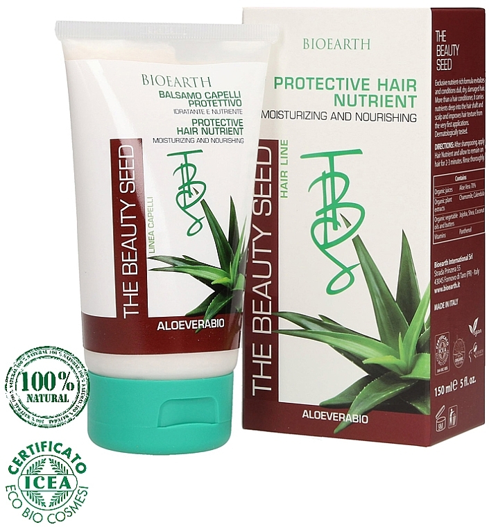 Moisturizing & Nourishing Conditioner - Bioearth The Beauty Seed Protective Hair Nutrient — photo N1