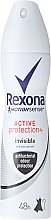 Fragrances, Perfumes, Cosmetics Deodorant Spray - Rexona Motionsense Active Protection+ Invisible