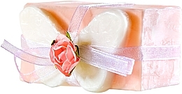 Fragrances, Perfumes, Cosmetics Decorative Glycerin Soap "Pink Butterfly" - Organique Soaps