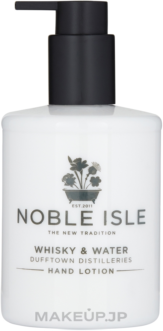 Noble Isle Whisky & Water - Hand Lotion — photo 250 ml