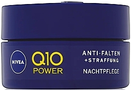 Fragrances, Perfumes, Cosmetics Firming Anti-Wrinkle Night Cream - Nivea Q10 Power