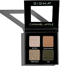 Fragrances, Perfumes, Cosmetics Eyeshadow Palette - Sigma Beauty Caramel Apple Eyeshadow Quad