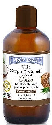 Hair & Body Oil - I Provenzali Cocco Body Hair Oil — photo N1