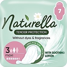 Sanitary Pads, 7pcs - Naturella Ultra White Duo Maxi — photo N1