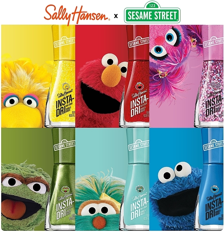 Nail Polish - Sally Hansen Insta-Dri Sesame Street — photo N13