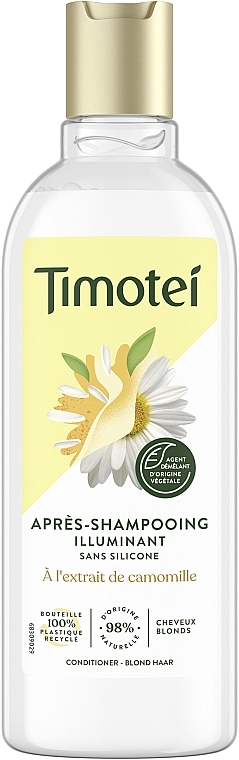 Chamomile Conditioner for Blonde Hair - Timotei Camomile — photo N1