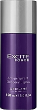 Fragrances, Perfumes, Cosmetics Oriflame Excite Force - Antiperspirant-Deodorant Spray