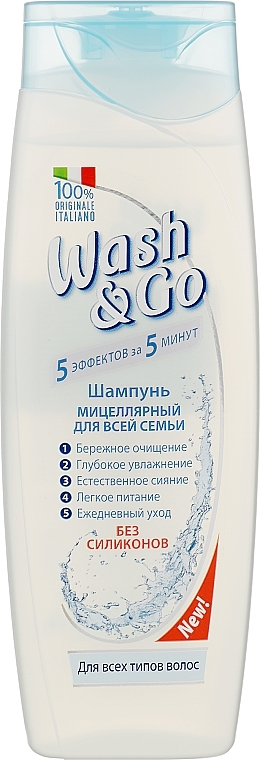 Micellar Shampoo - Wash&Go Shampoo — photo N3