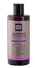 Deep Moisturizing Shampoo - Arganove Argan & Rose Deep Hydration Shampoo — photo N1