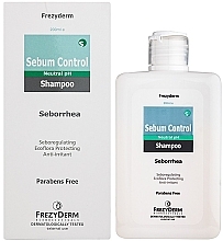 Fragrances, Perfumes, Cosmetics Seborrhea Shampoo - Frezyderm Sebum Control Seborrhea Shampoo