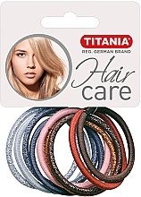 Fragrances, Perfumes, Cosmetics Hair Ties, 10 pcs, multicolor, 4 cm - Titania Hair Care