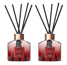 Rosewood Aroma Diffuser Set  - Kundal Perfume Diffuser Holiday Edition Rose Wood — photo N1