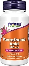 Fragrances, Perfumes, Cosmetics Capsules "Pantothenic Acid", 500 mg - Now Foods Pantothenic Acid